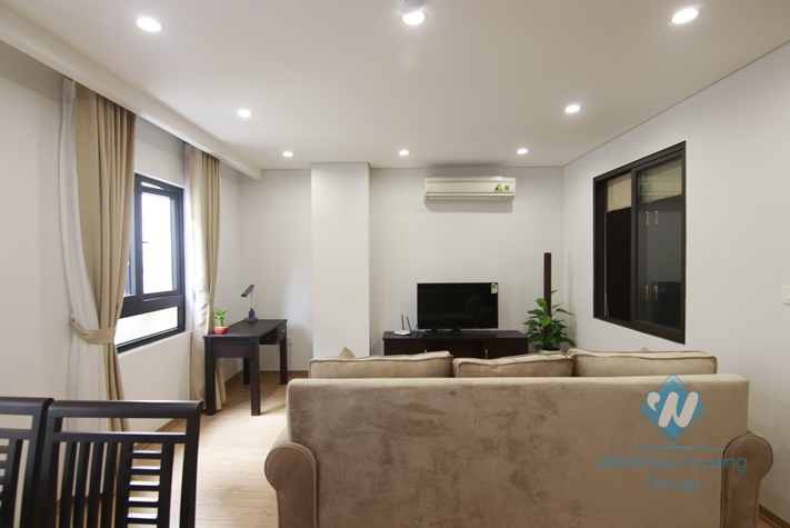 One bedroom apartment for rent in Ho Tung Mau, Hanoi.